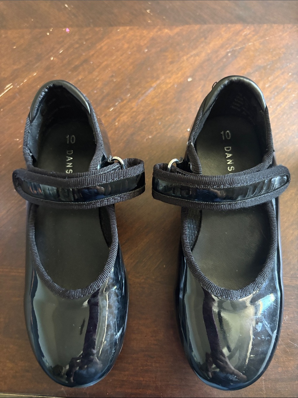 Danskin Black Patent Mary Jane Shoes for Kids